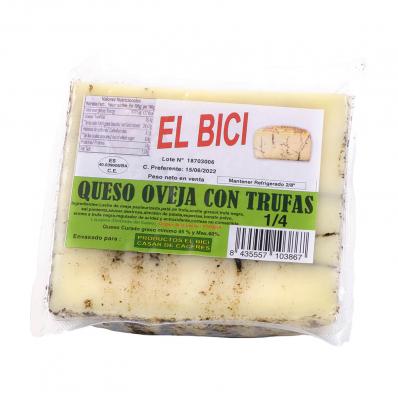 CUÑA DE QUESO DE OVEJA CON TRUFA 900GR