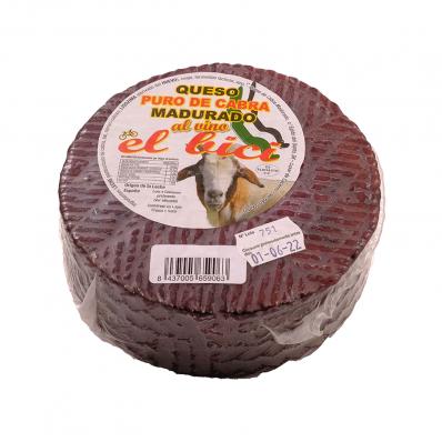 QUESO DE CABRA MADURADO AL VINO 650GR