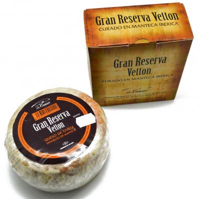 QUESO DE OVEJA CON MANTECA IBÉRICA GRAN RESERVA VETTON 1KG