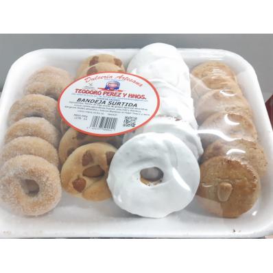 DULCES VARIADOS DEL CASAR-BANDEJA SURTIDA - Roscos de vino - PERRUNILLAS-ROSCAS BLANCA-ROSCA ALFAJOR